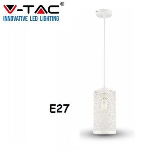 Lampadario Sospensione Bianco E27